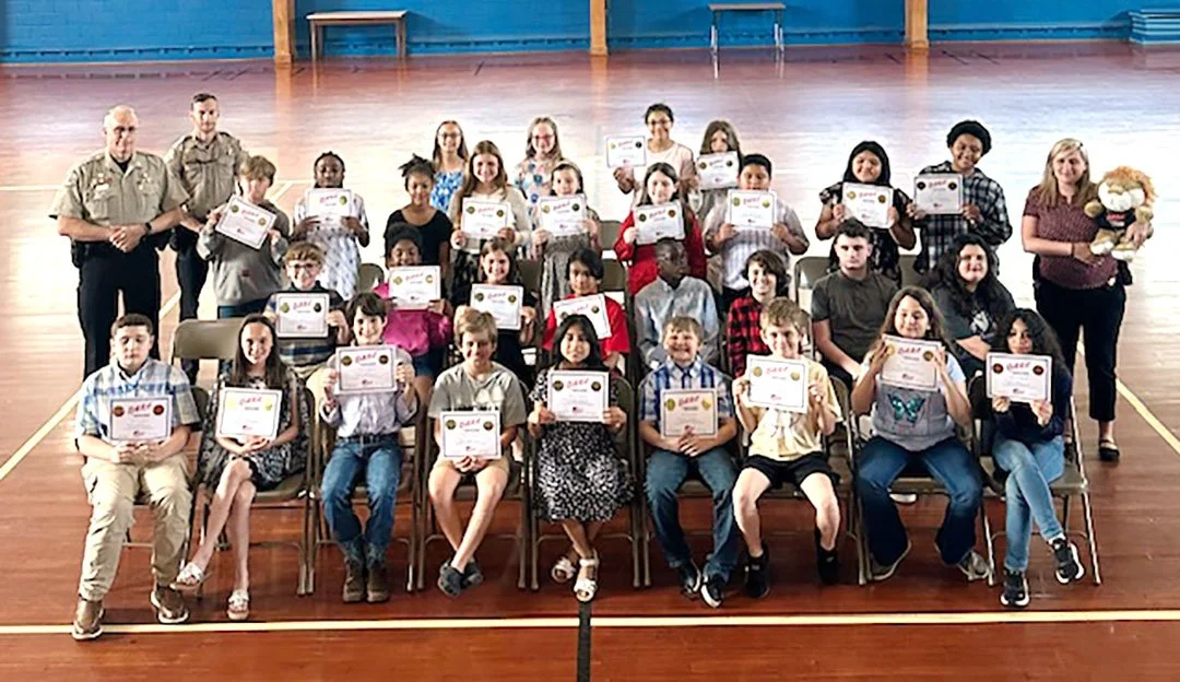 First Drug Abuse Resistance Education (DARE) graduation class of 2025