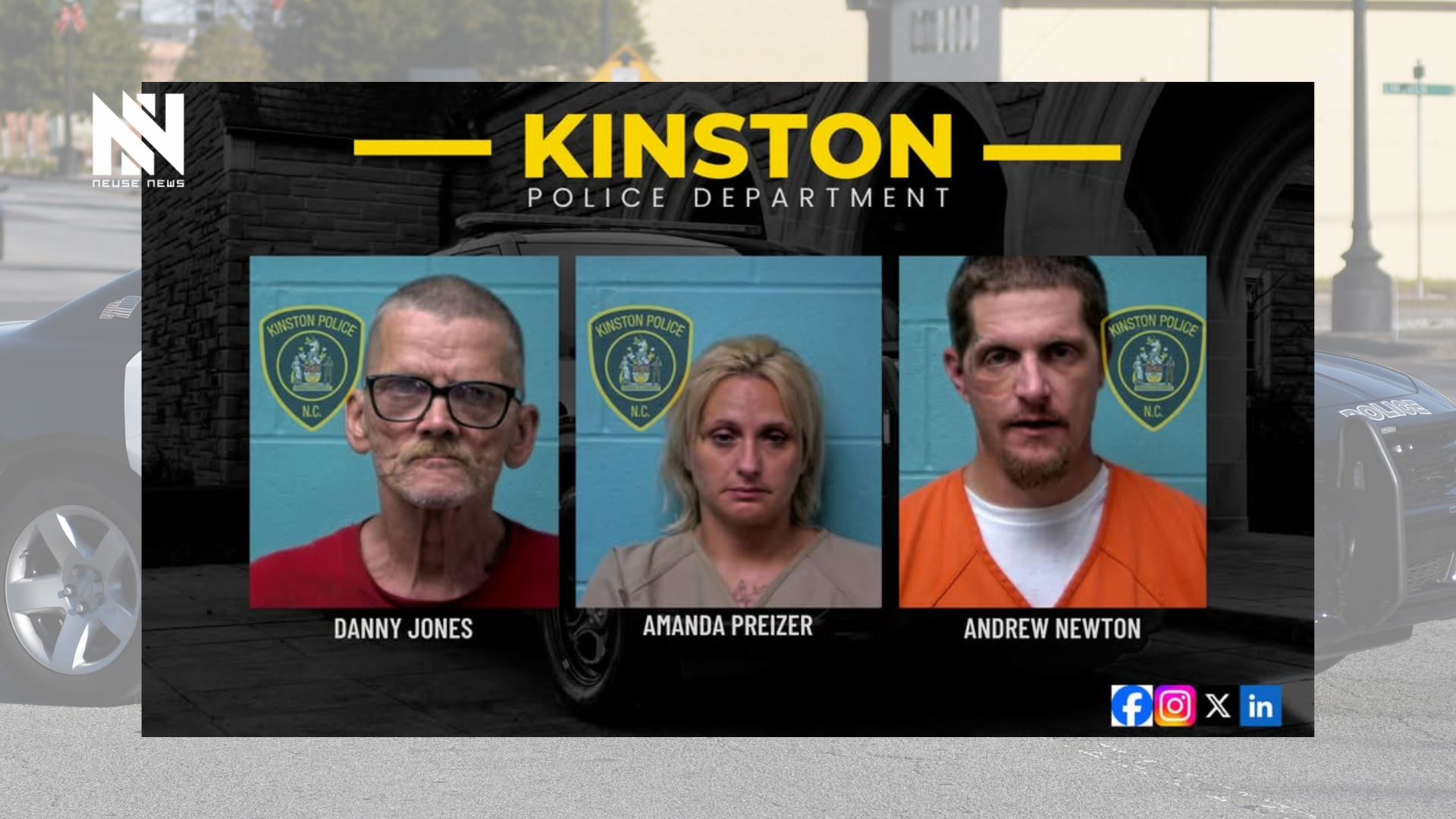 Traffic stop leads to fentanyl trafficking arrests — Neuse News