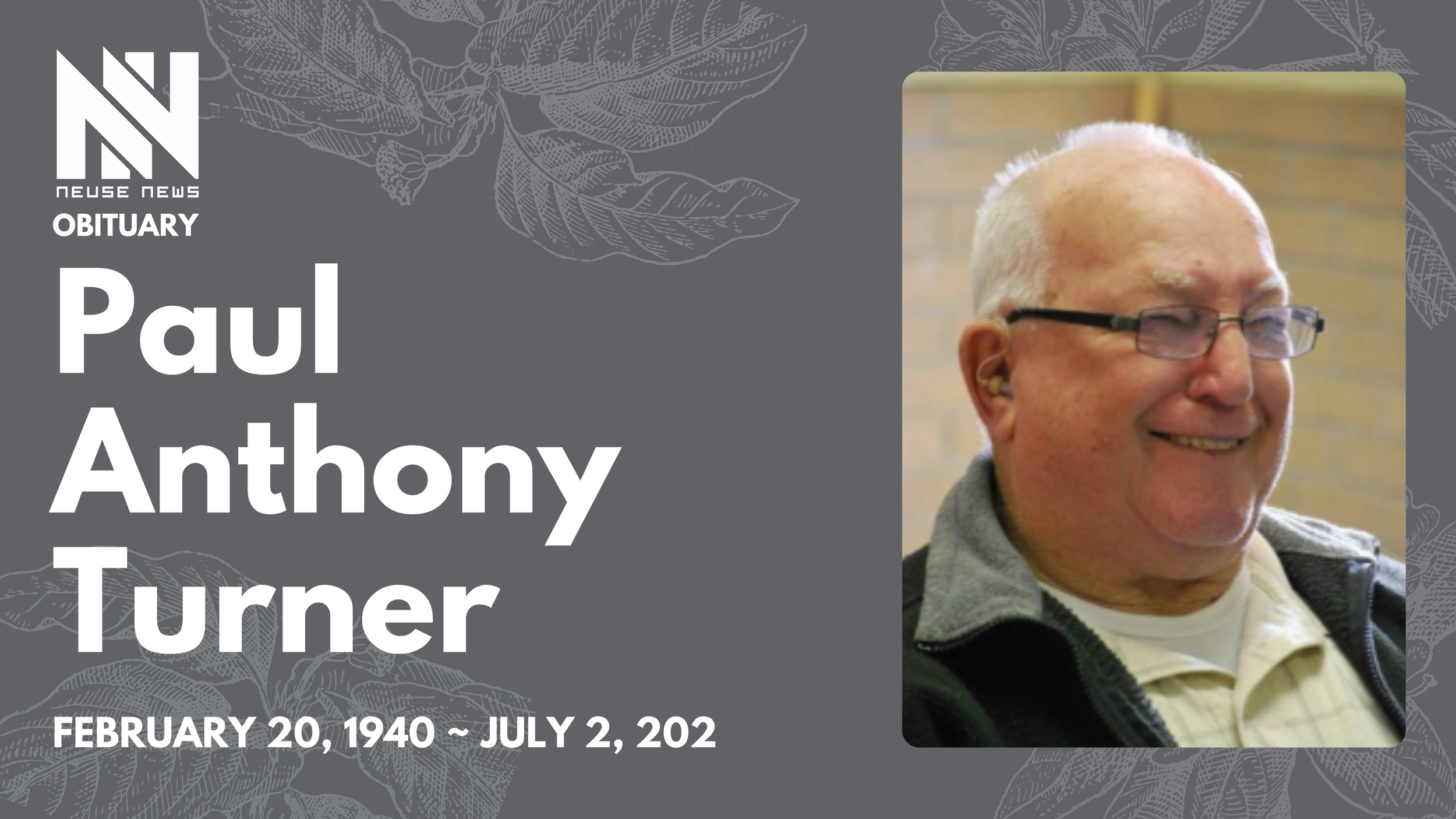Obituary: Paul Anthony Turner
