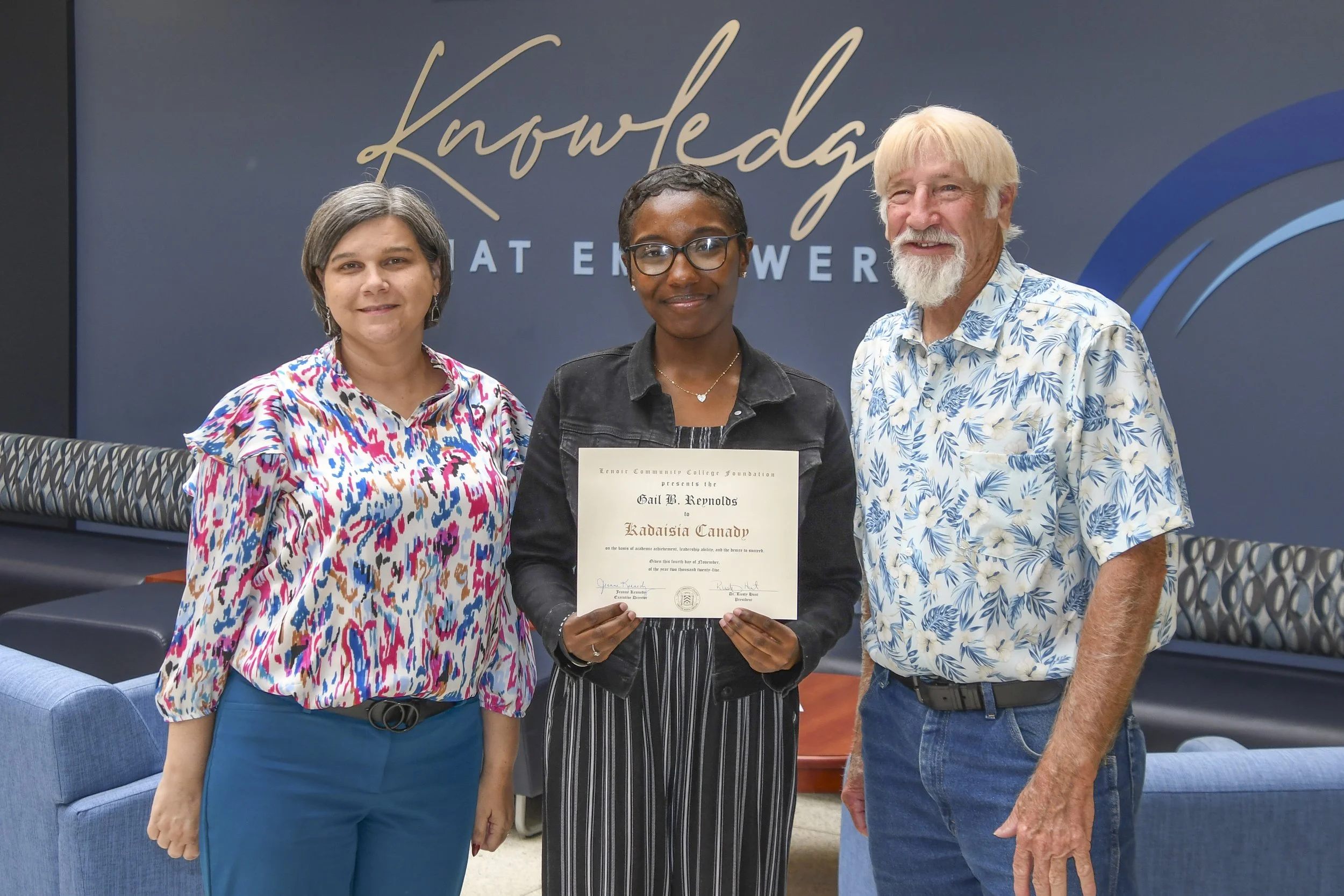 LCC student awarded Gail B. Reynolds Scholarship