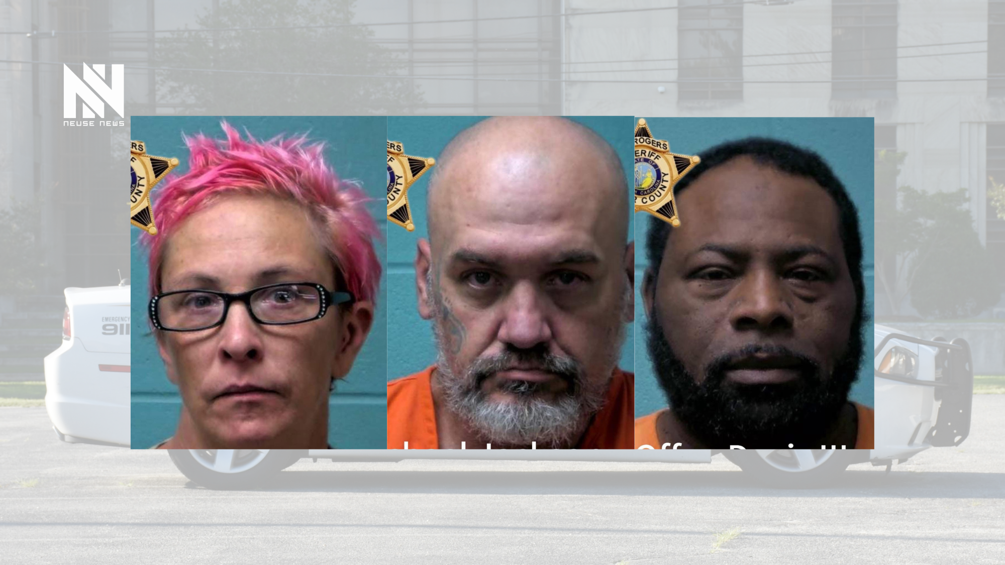 Three Suspects Arrested in Burglary on Hodges Farm Road