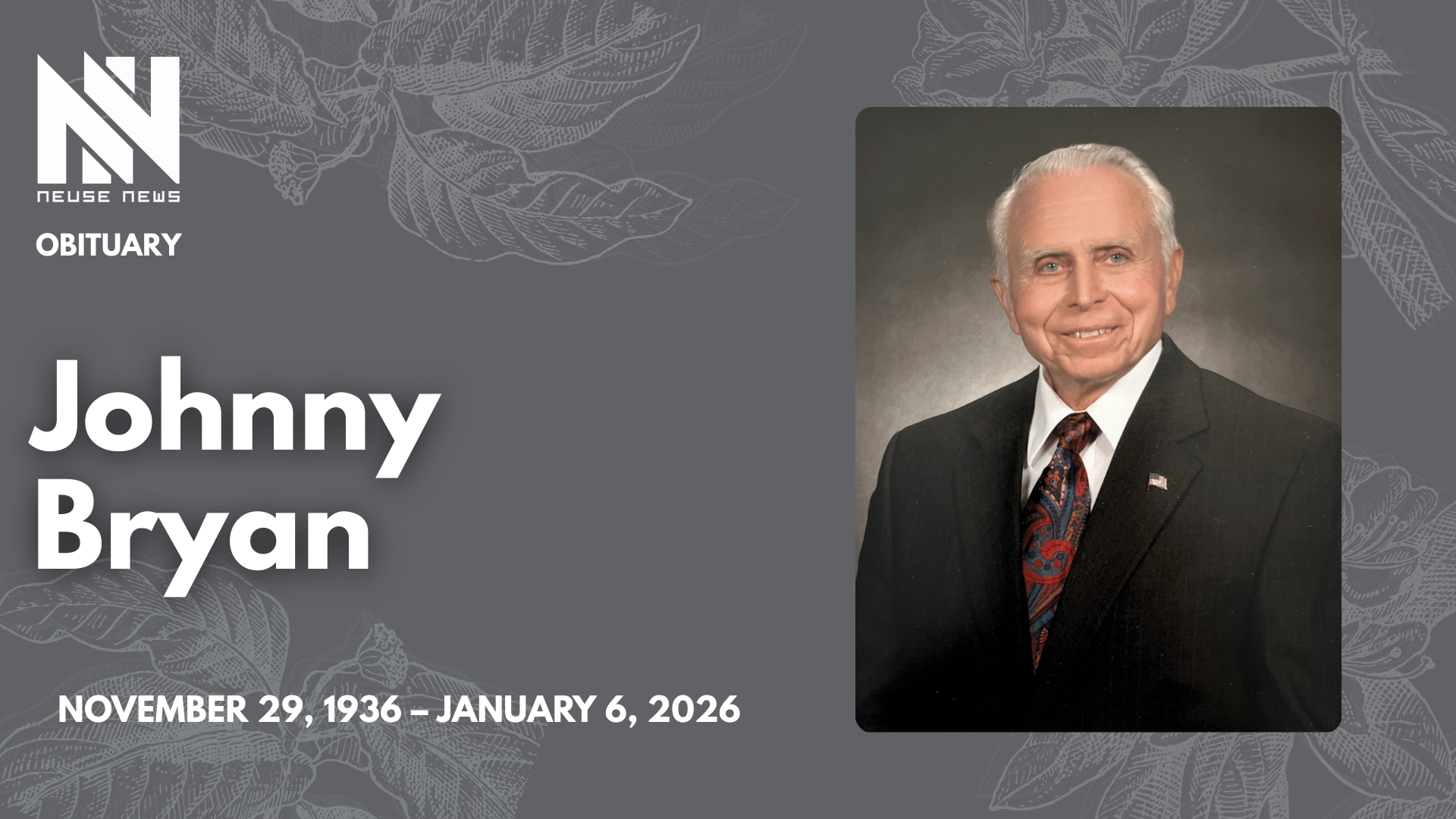 Obituary: Johnny Bryan