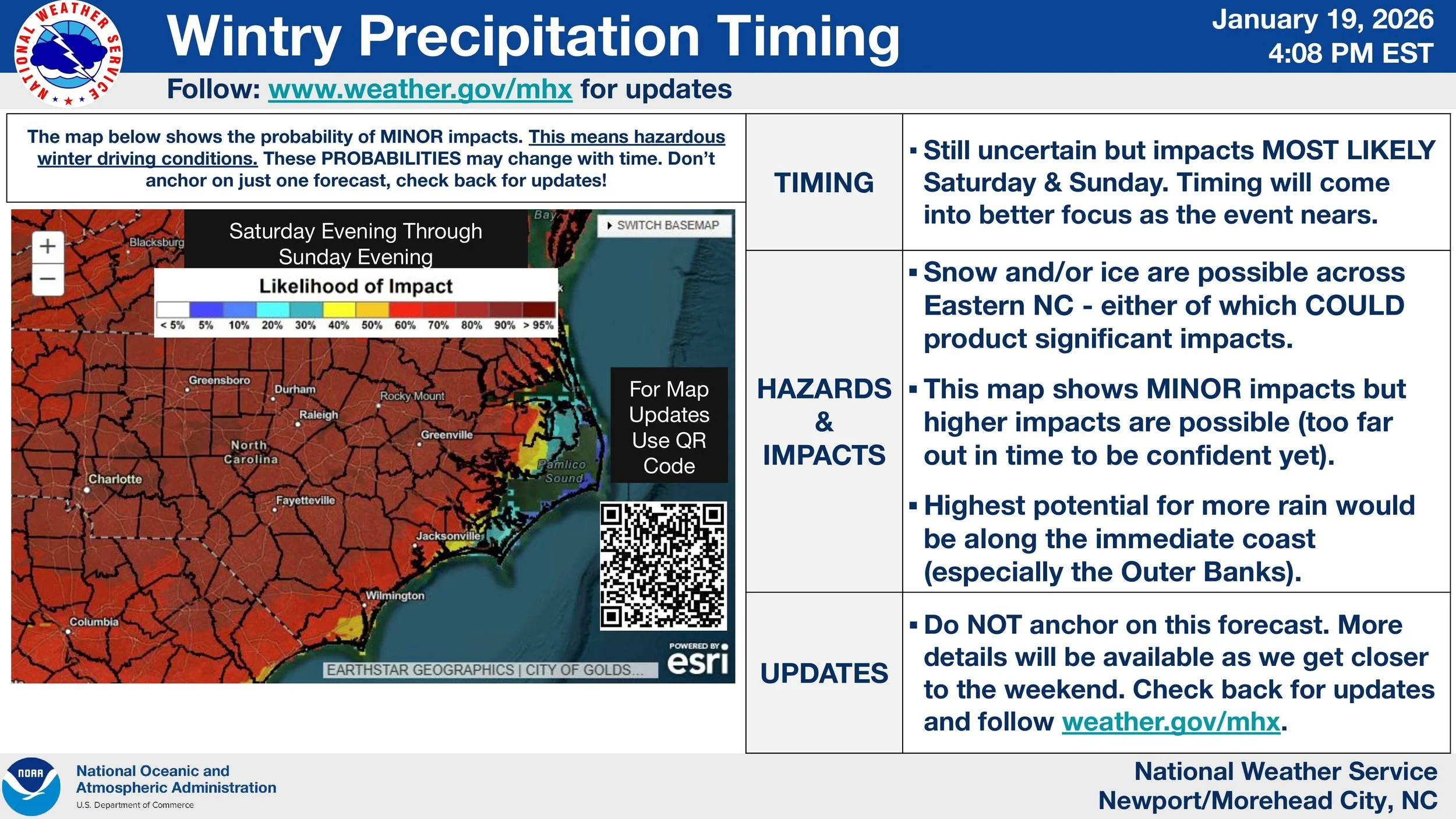 NWS: Weekend Storm has Potential 