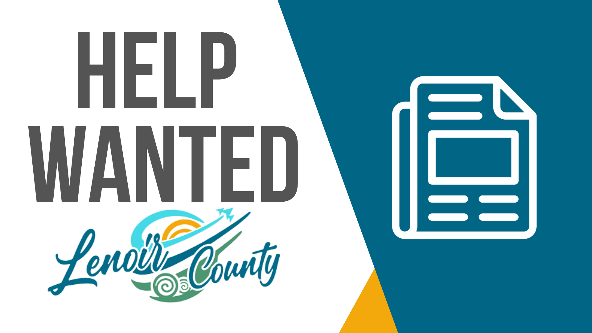 Help Wanted: Planning and Inspections Director