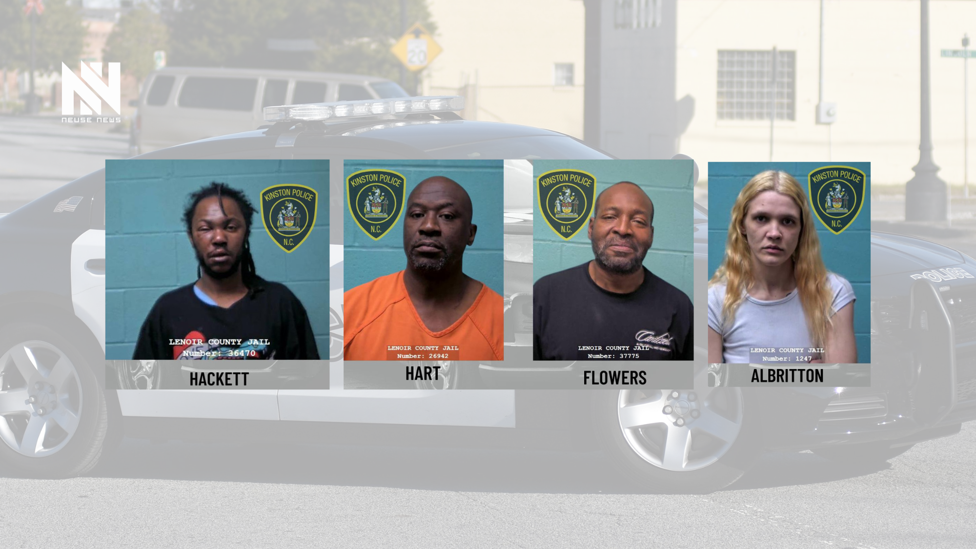 Kinston police report multiple arrests following drug investigation, stabbing and break-in