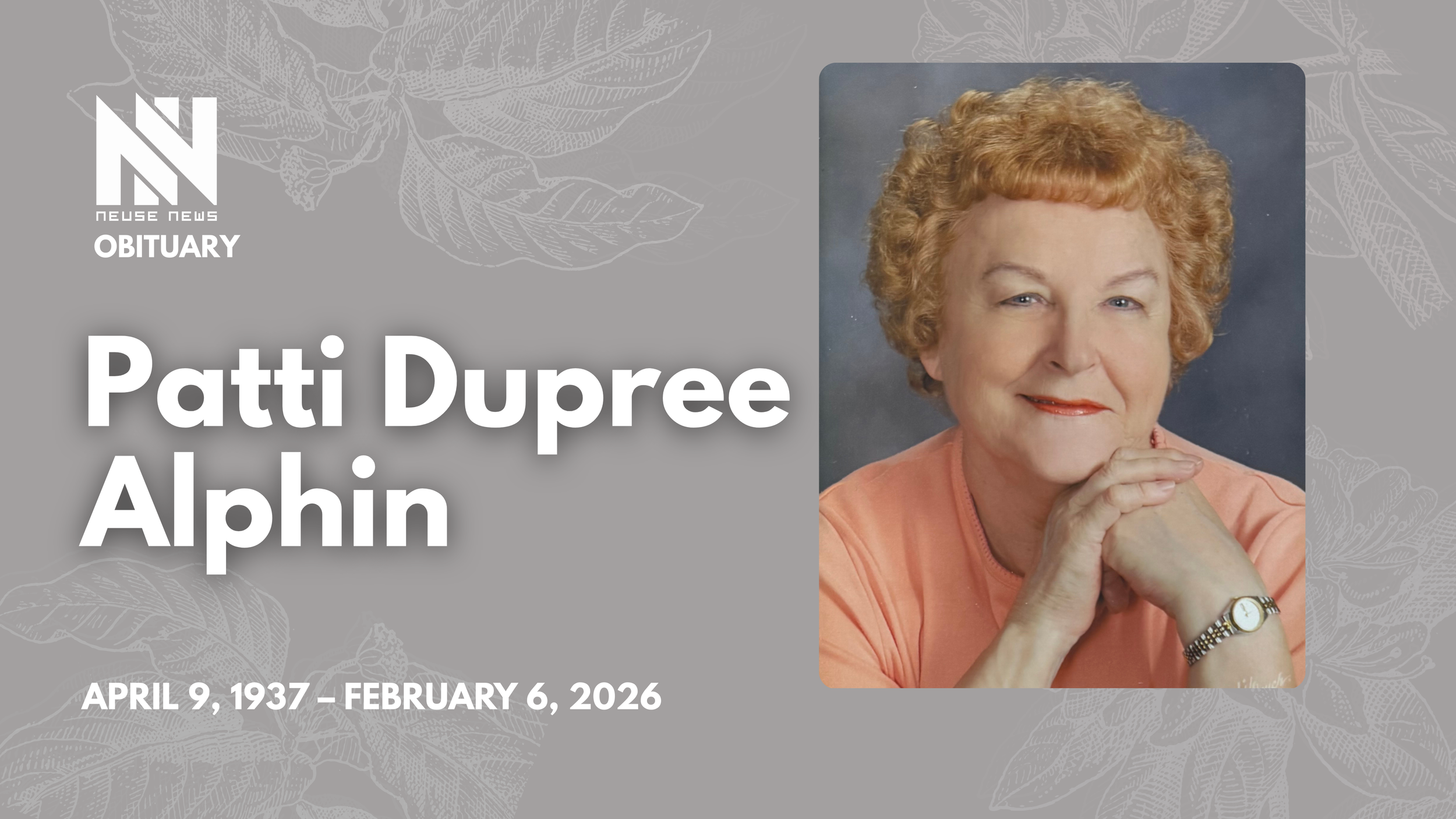Obituary: Patti Dupree Alphin