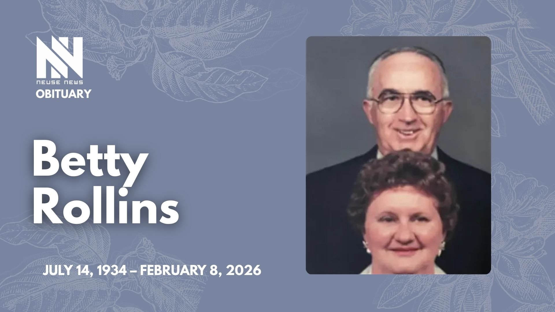 Obituary: Betty Rollins
