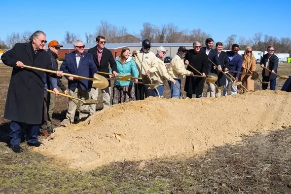 Jones County breaks ground on new industrial shell building