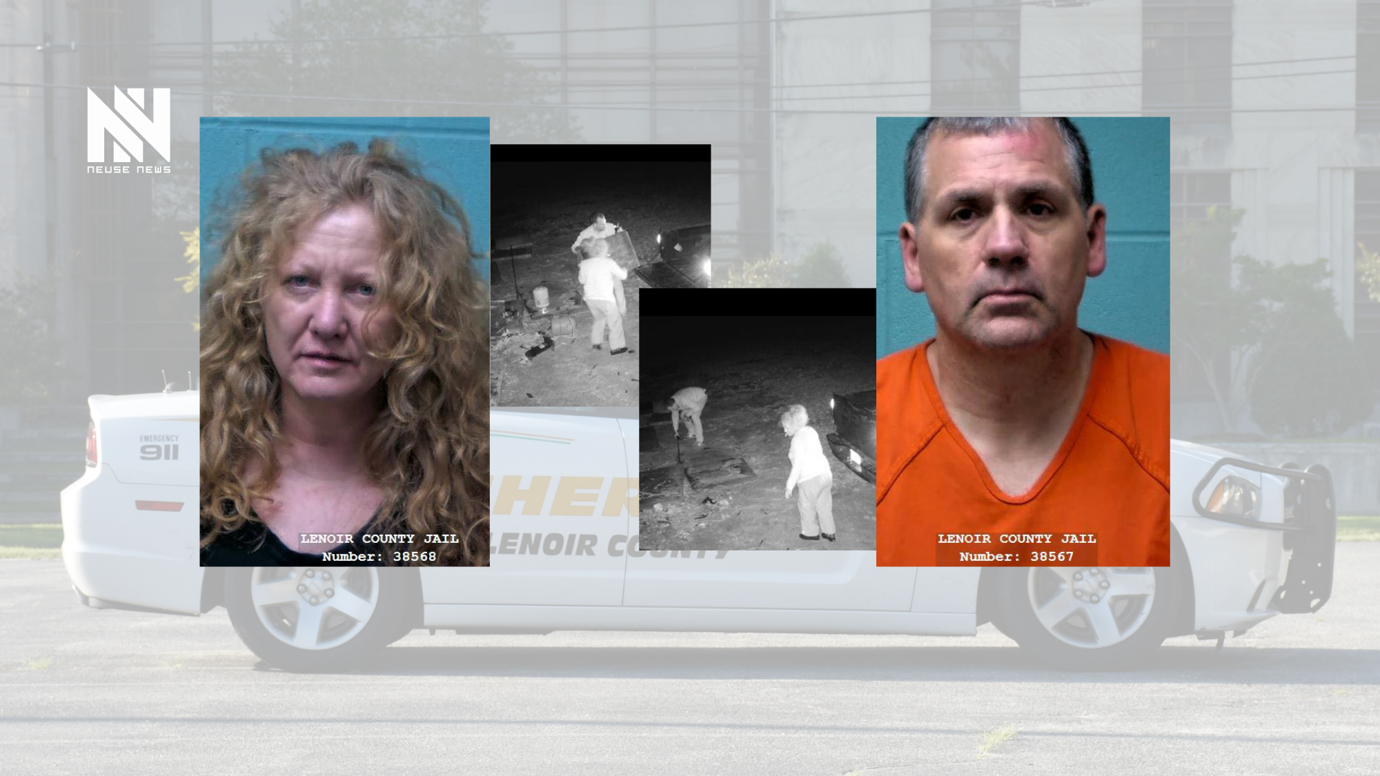 Two Arrested in Business Larceny Investigation