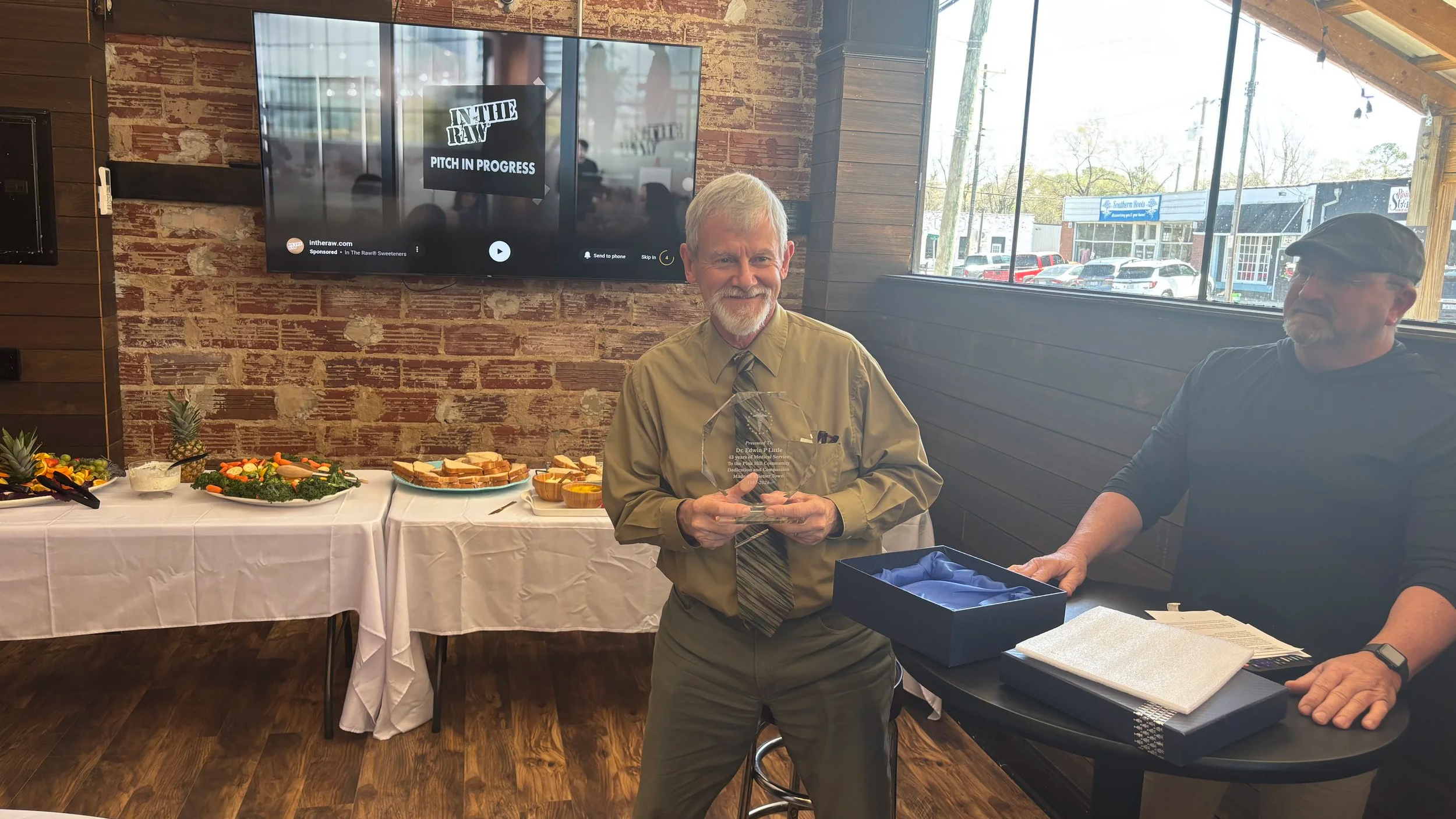 Dr. Edwin Little honored in Pink Hill as he retires after decades of service