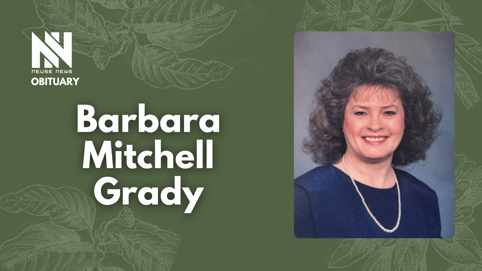 Obituary: Barbara Mitchell Grady