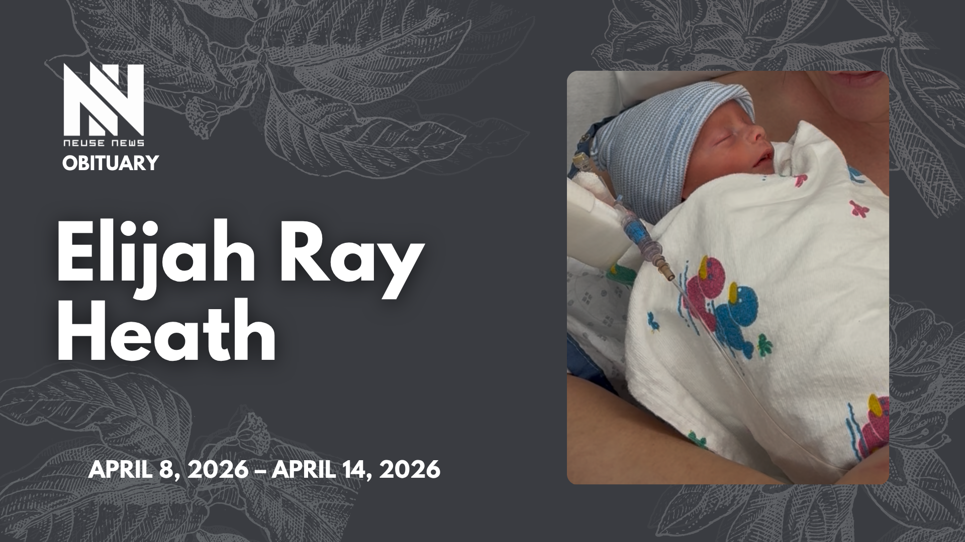 Obituary: Elijah Ray Heath