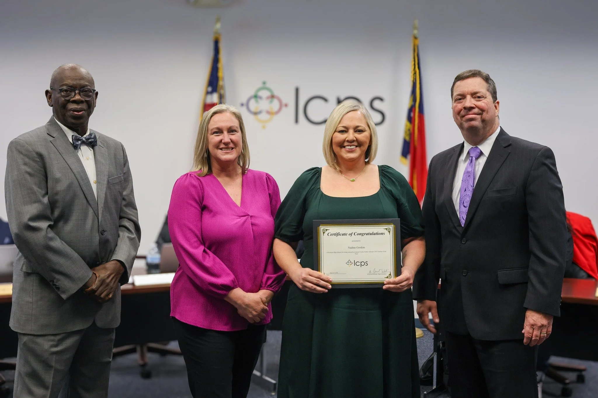 LCPS’ Nadine Gordon Nominated for NCCAT 2027 Burroughs Wellcome Fund NC Career &amp; Technical Education (CTE) Teacher of the Year