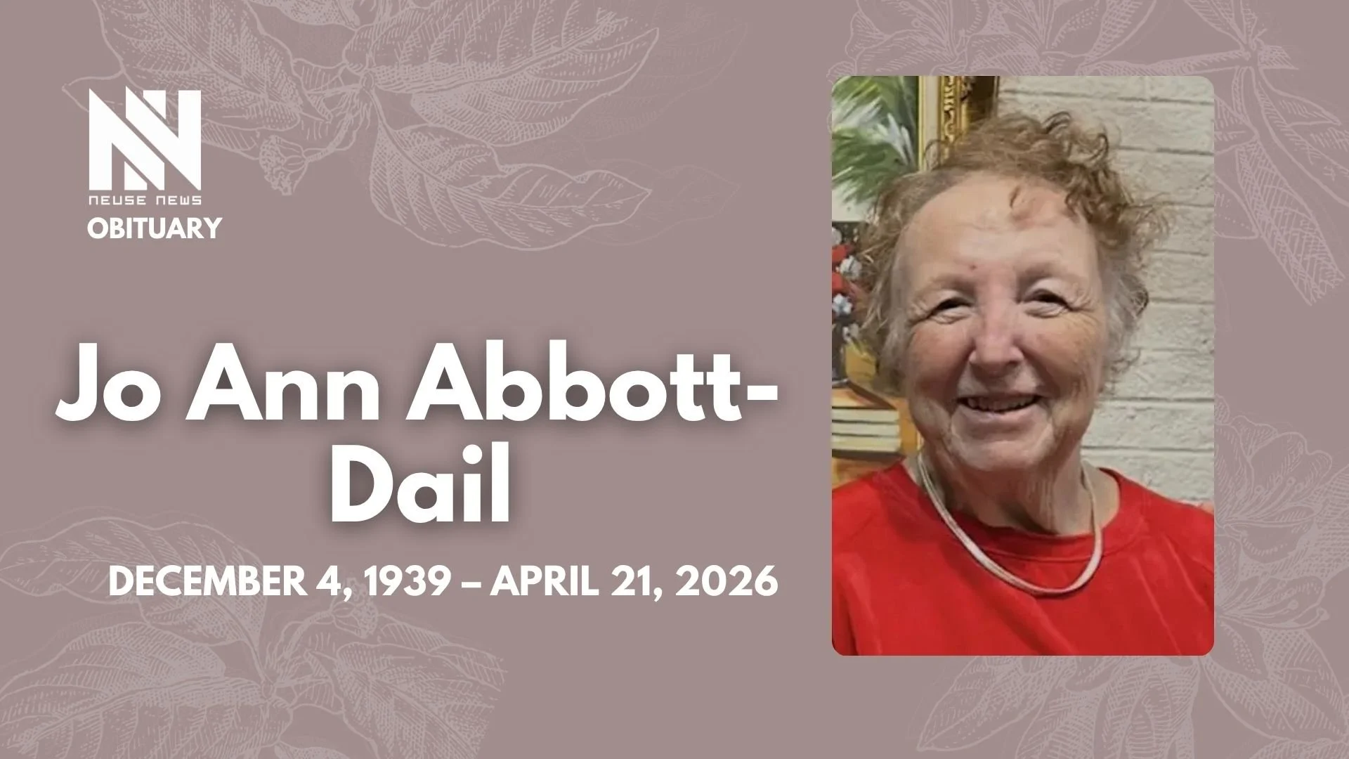 Obituary: Jo Ann Abbott-Dail