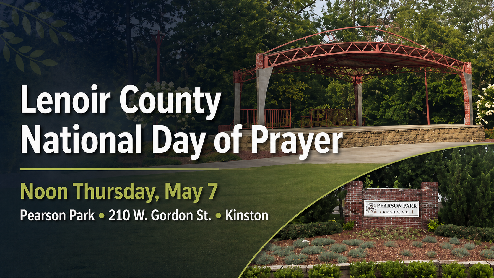 Lenoir County National Day of Prayer set for May 7