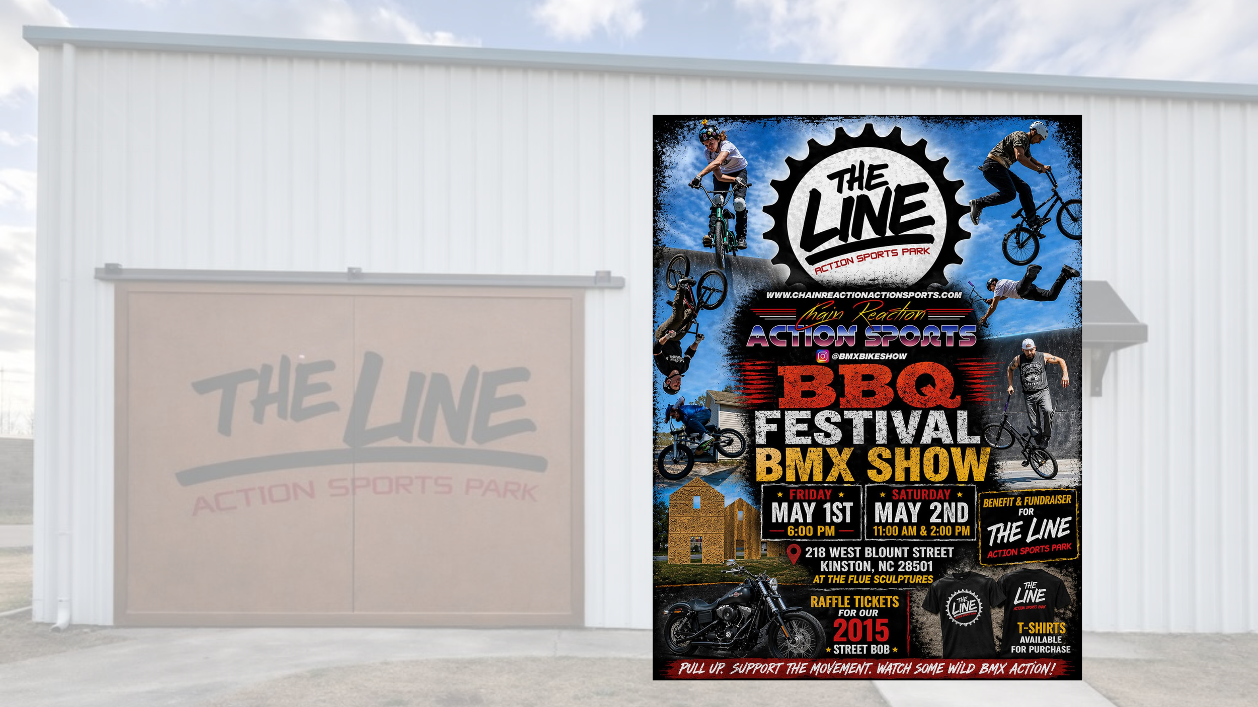 BMX stunt shows to bring new energy to Kinston BBQ Fest