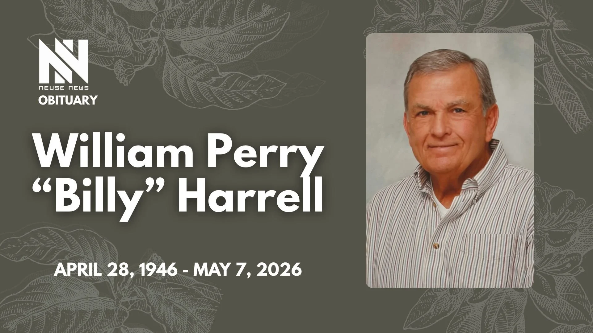 Obituary: William Perry "Billy" Harrell