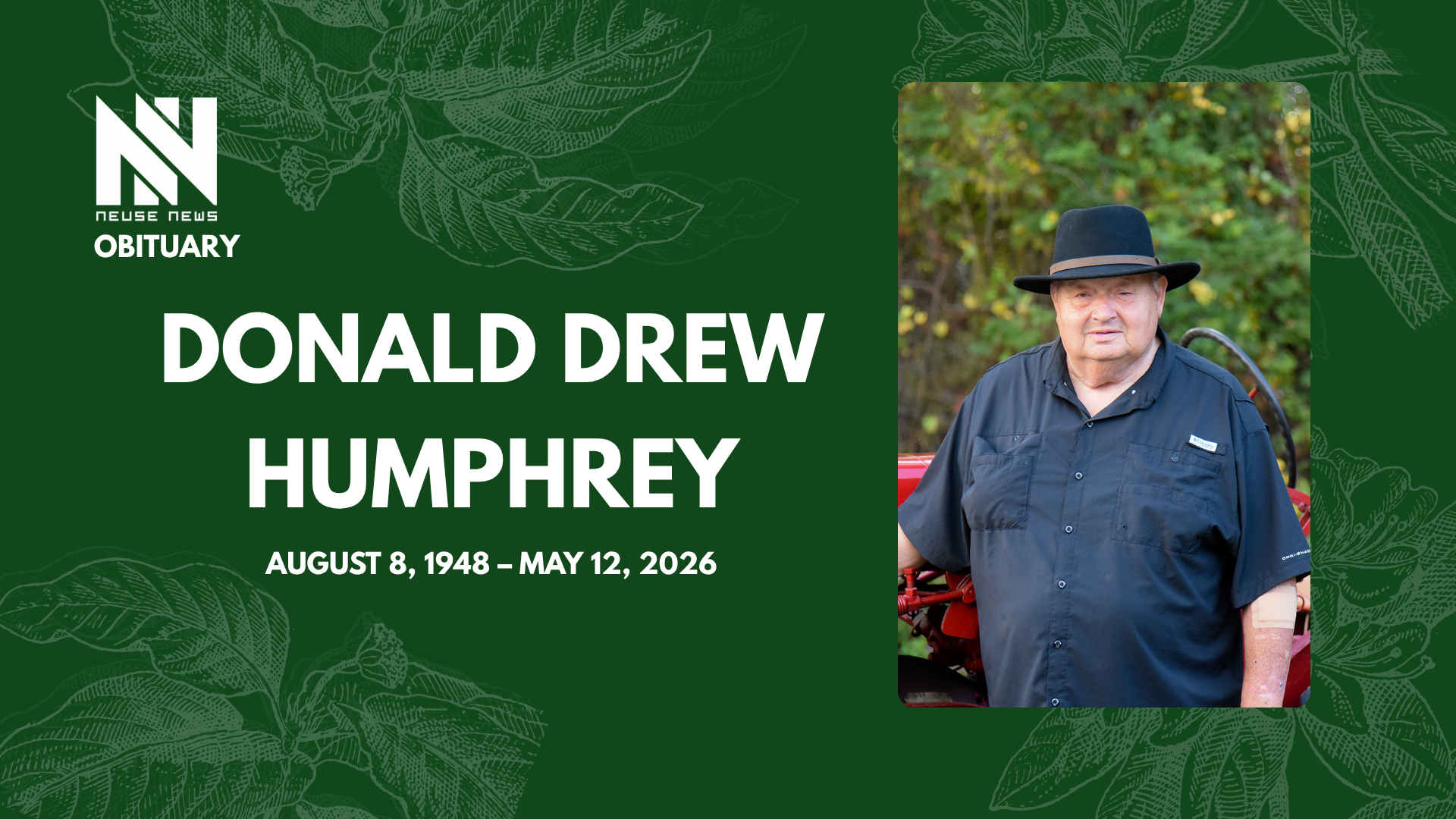 Obituary: Donald Drew Humphrey