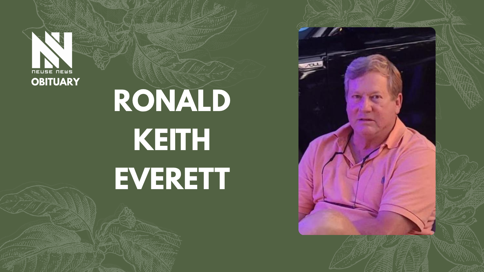 Obituary: Ronald Keith Everett