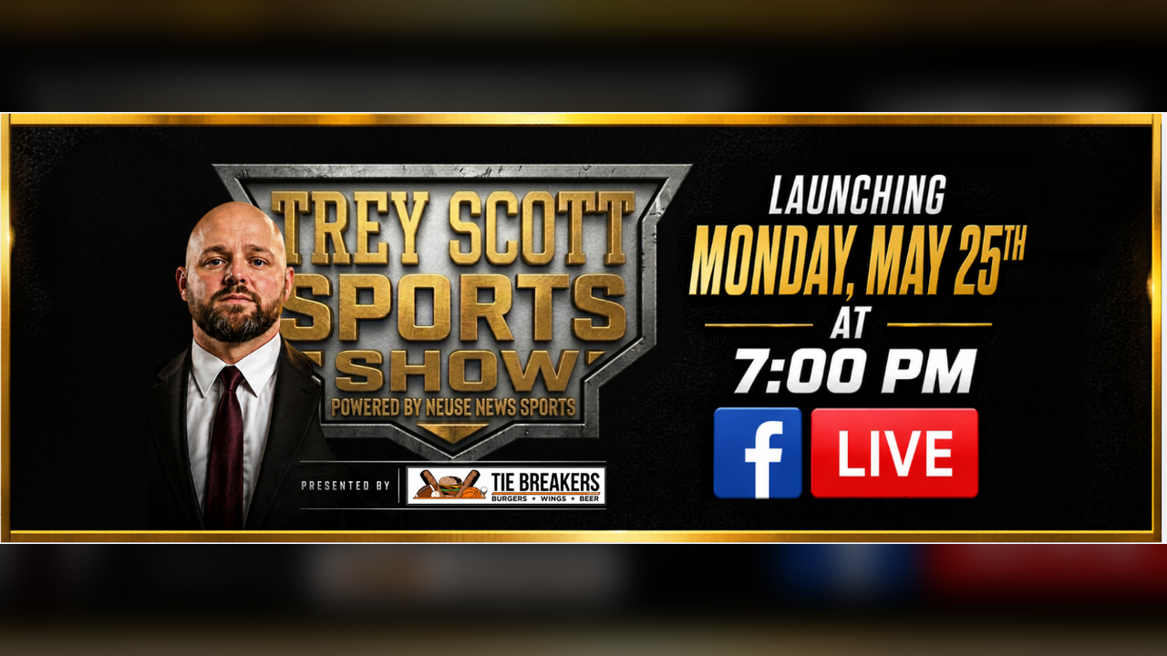 Neuse News Sports Launches “The Trey Scott Sports Show” Beginning May 25