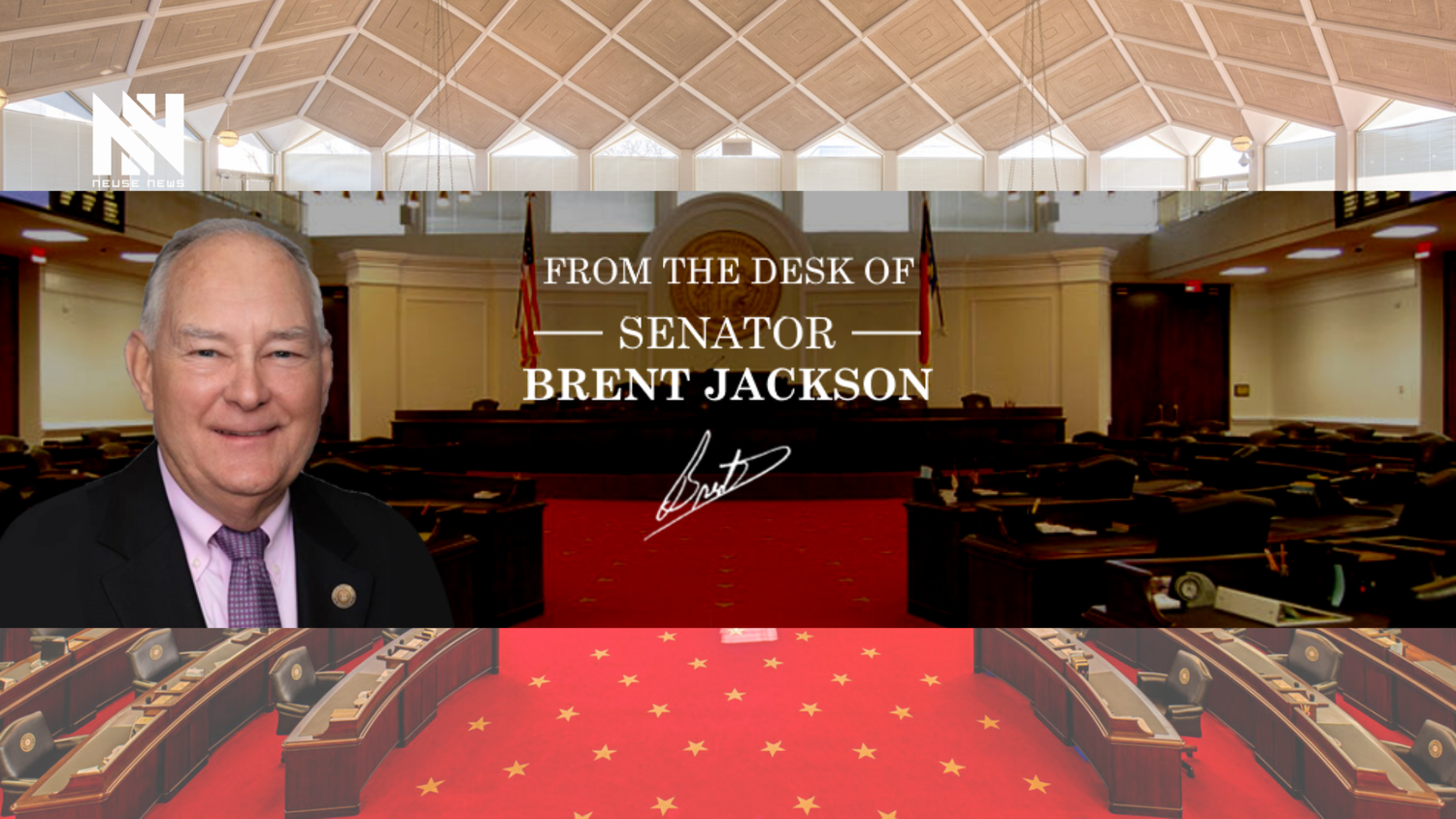 Desk of Senator Brent Jackson: May 2026