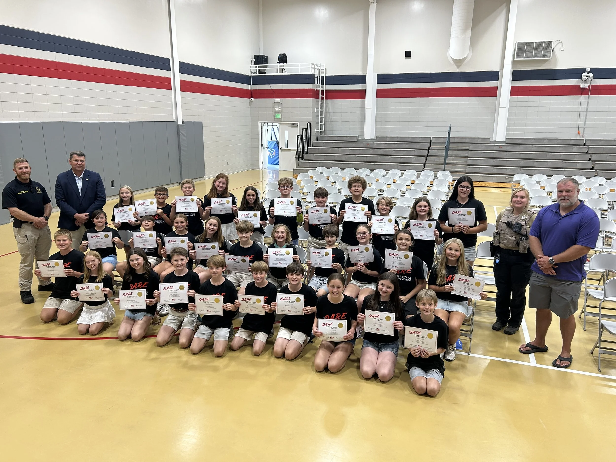 Lenoir County Sheriff’s Office Celebrates D.A.R.E. Graduations
