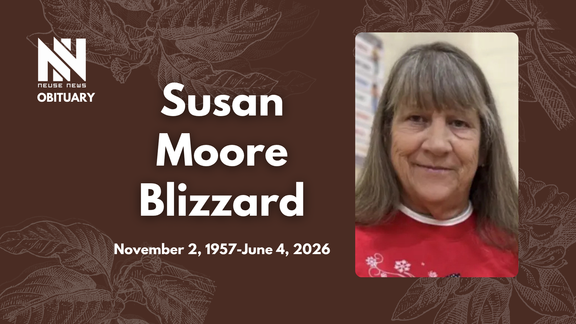 Obituary: Susan Moore Blizzard