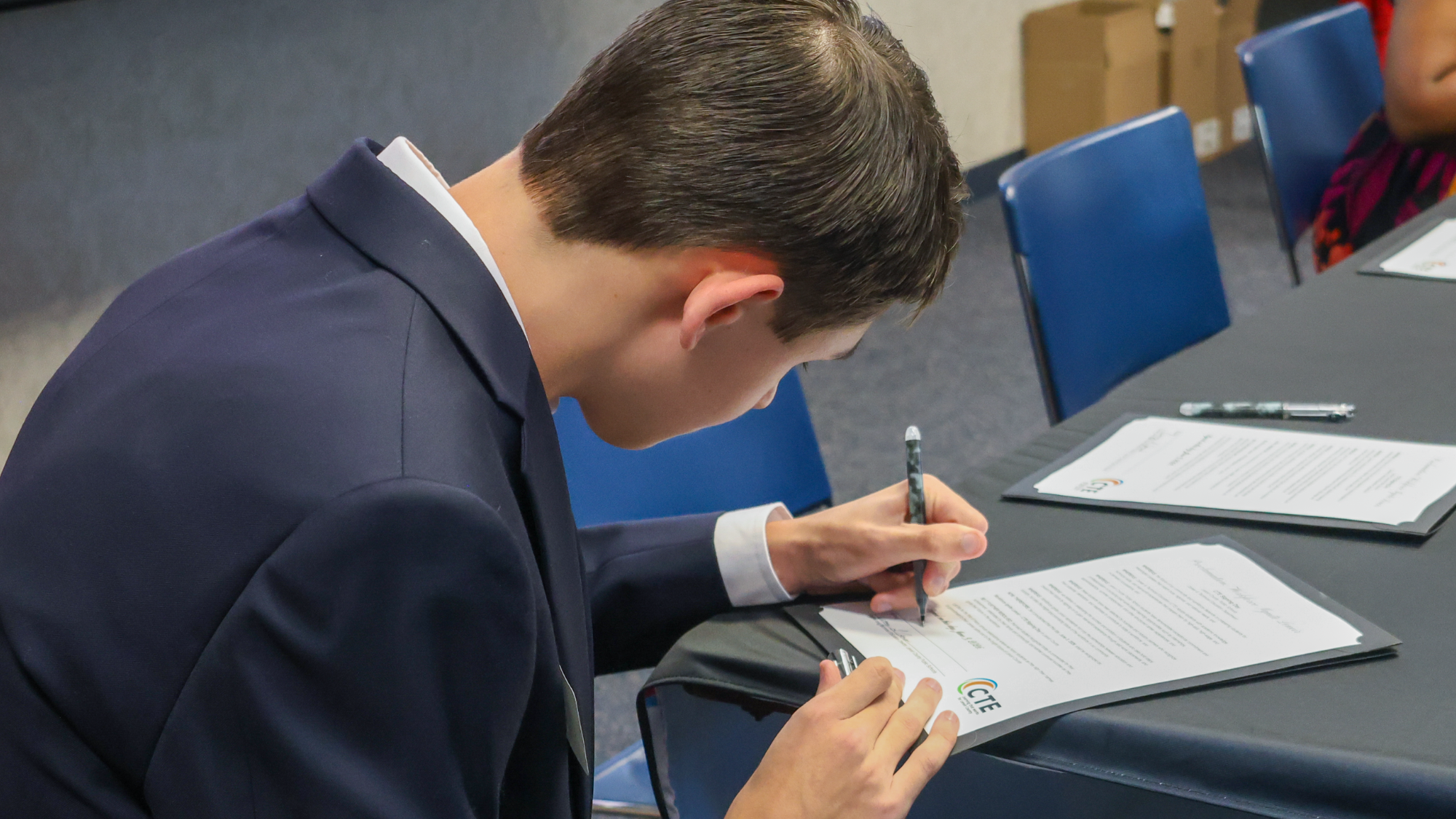 LCPS Celebrates 40 Student Interns at 2nd Annual Workforce Ignite Lenoir Signing Day