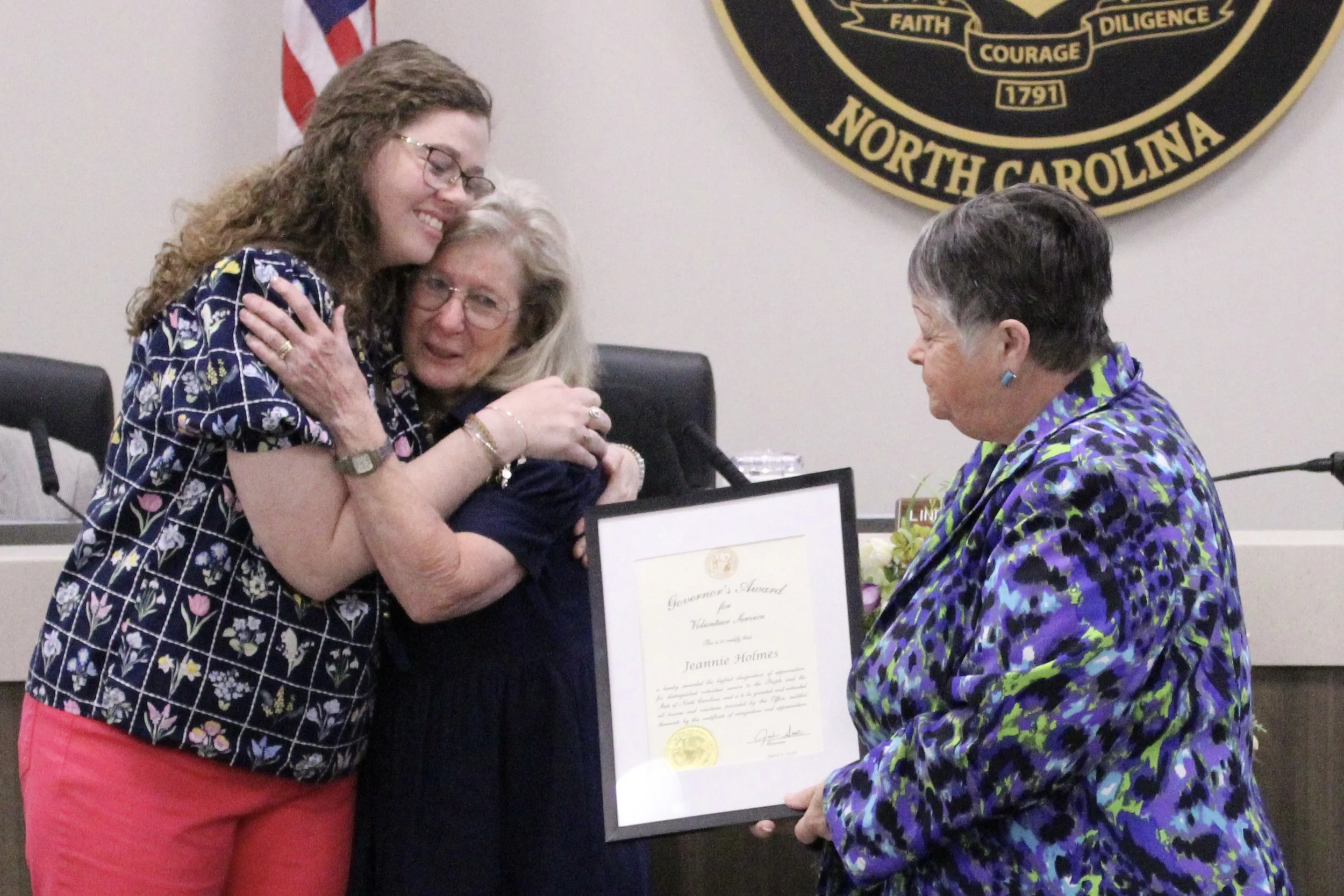 Extension Master Gardener Volunteer of Lenoir County presented with the NC Governor’s Volunteer Service Award