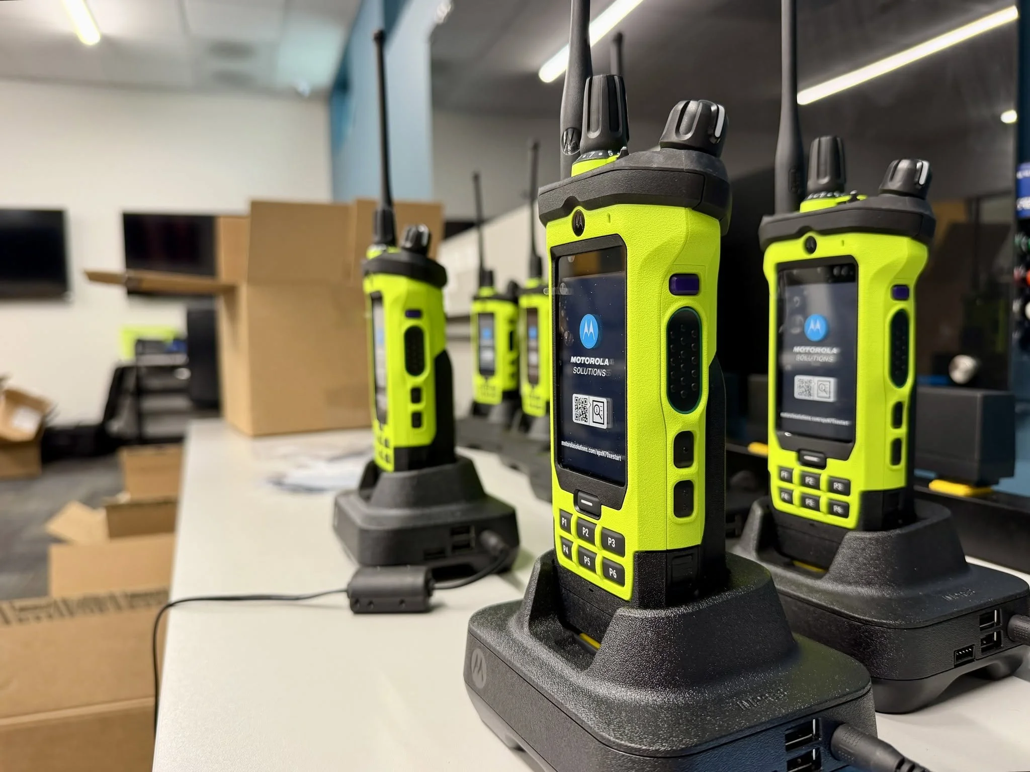 Jones County emergency responders receive upgraded radios