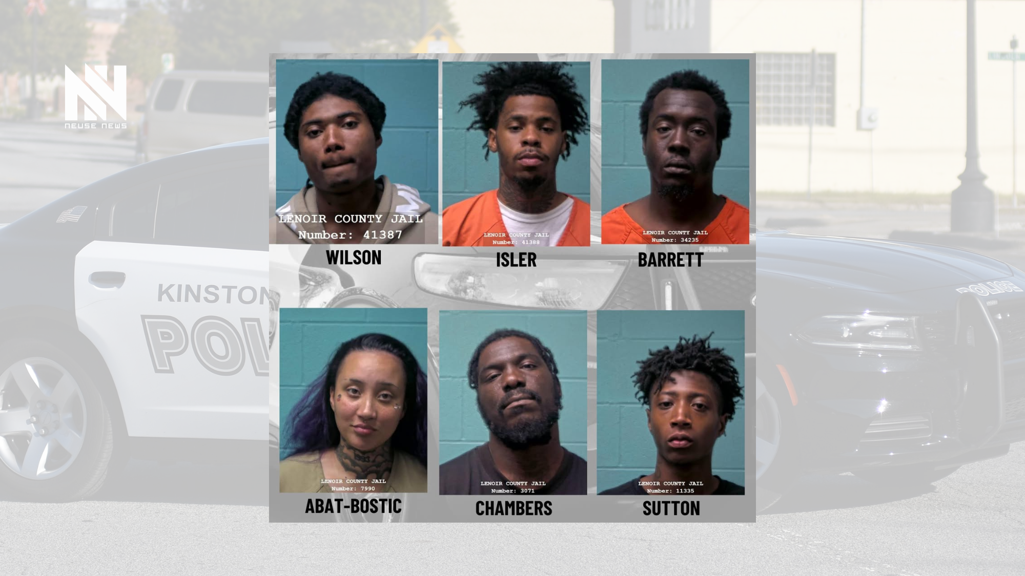 Six Arrested Following Multiple Burglaries in Mitchell Wooten