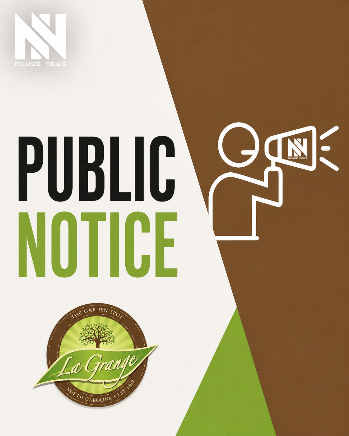 Public Notice: Public Hearing Town of La Grange, North Carolina Manager's Recommended (Proposed) Budget for Fiscal Year 2026–2027