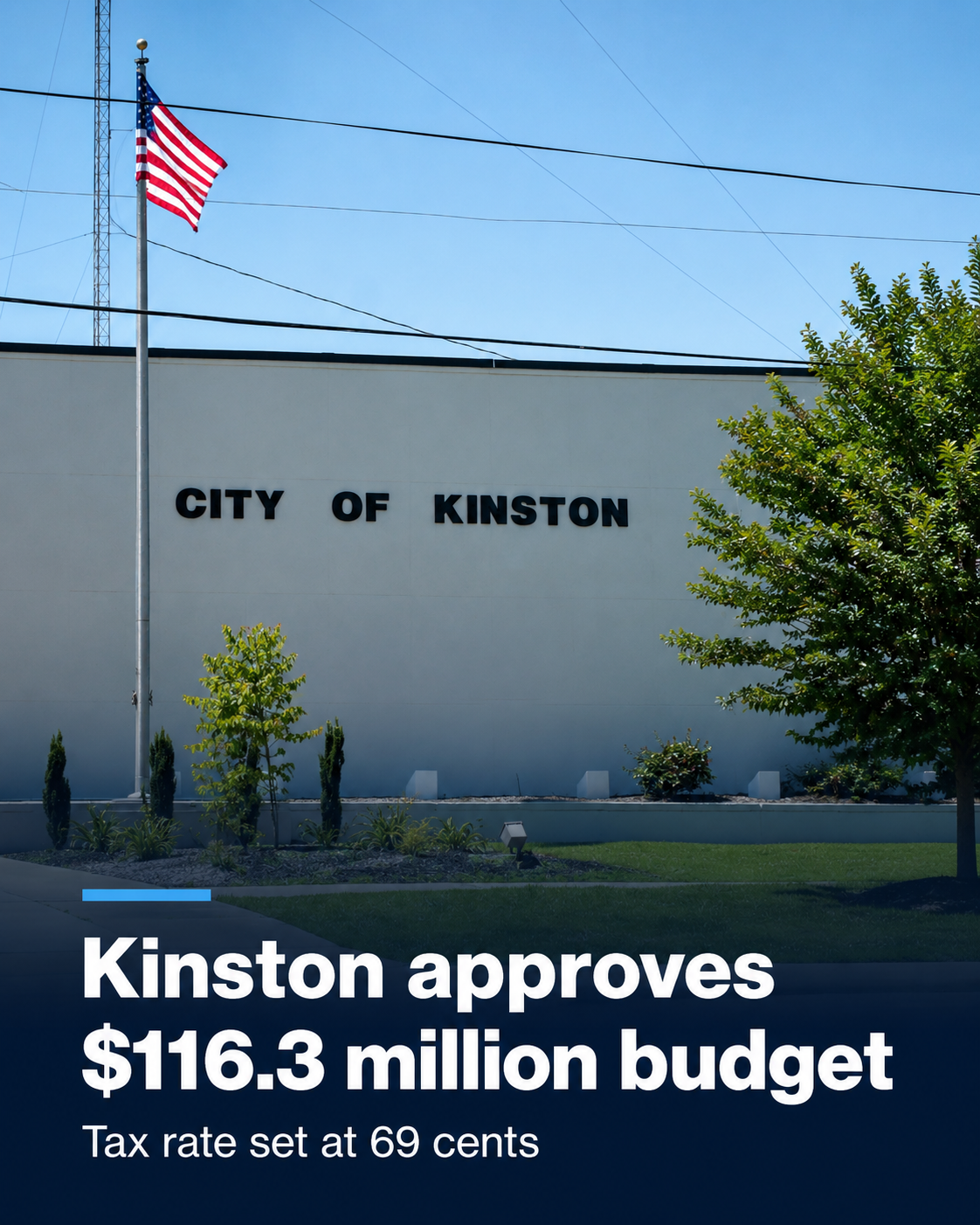 Kinston approves $116.3 million budget with 4-cent tax rate reduction
