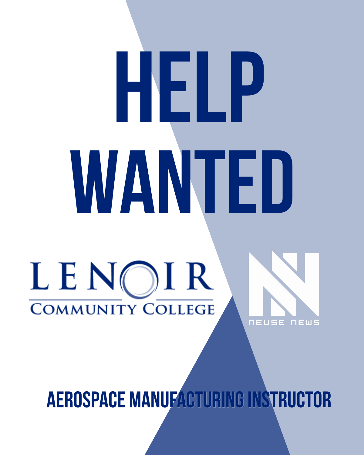 Help Wanted: Aerospace Manufacturing Instructor