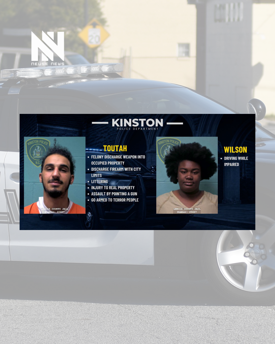 Kinston Police Investigate Fight and Shots Fired, Make Arrest