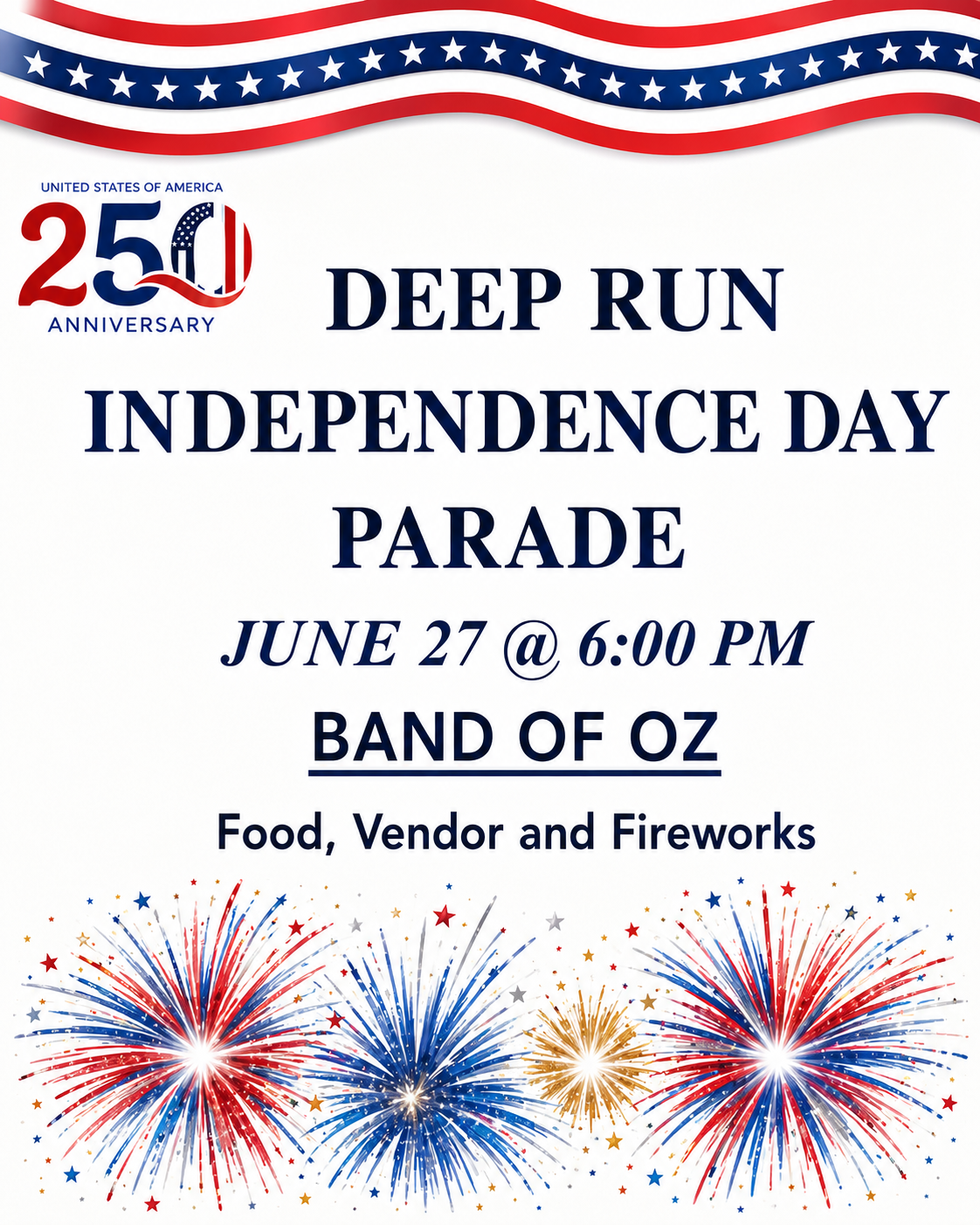 Deep Run Independence Day parade set for June 27