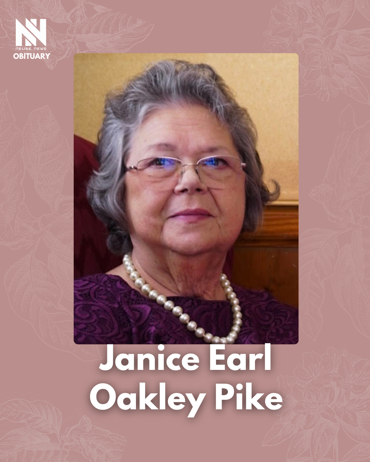 Obituary: Janice Earl Oakley Pike