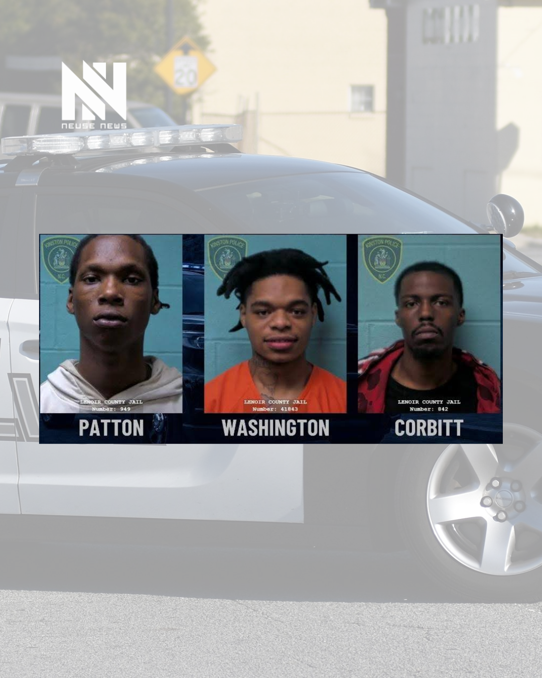 Three arrested after South Davis Street shooting in Kinston