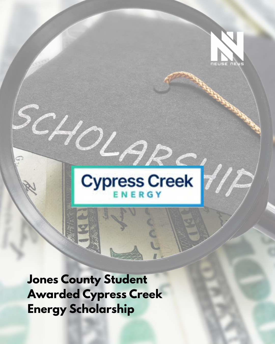 Jones County Student Awarded Cypress Creek Energy Scholarship
