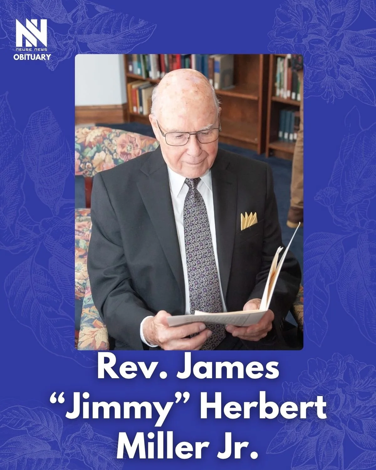 Obituary: Rev. James “Jimmy” Herbert Miller Jr. 