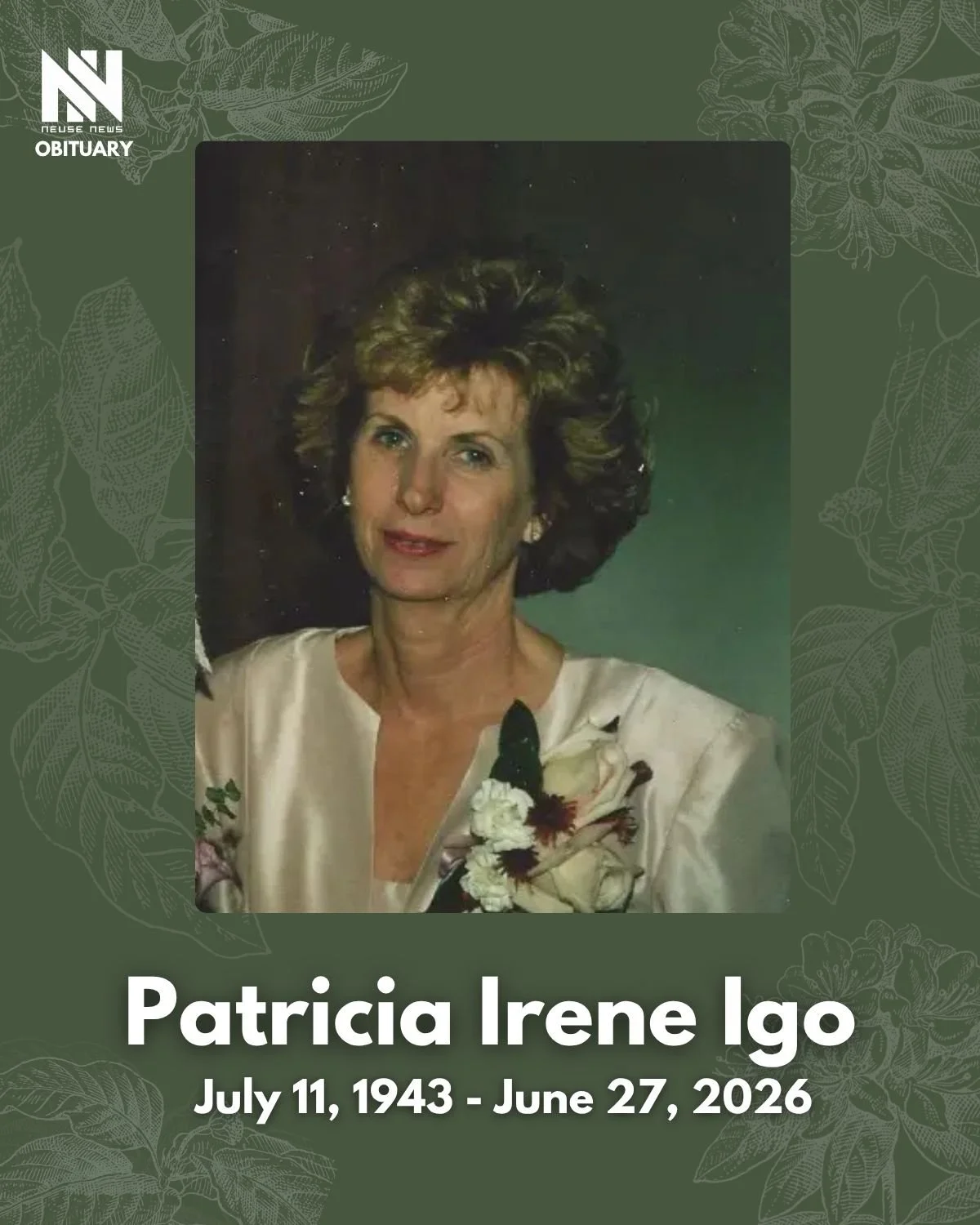 Obituary: Patricia Irene Igo