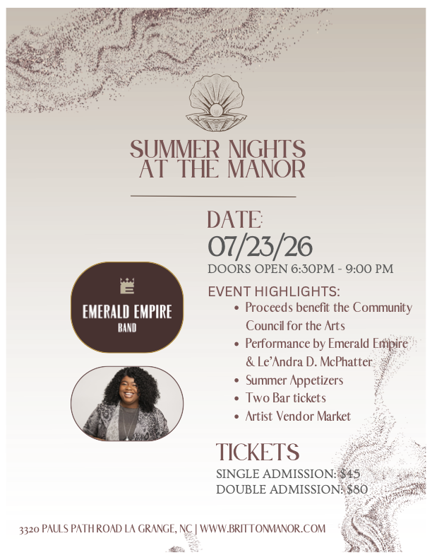 Event: Summer Nights at the Manor