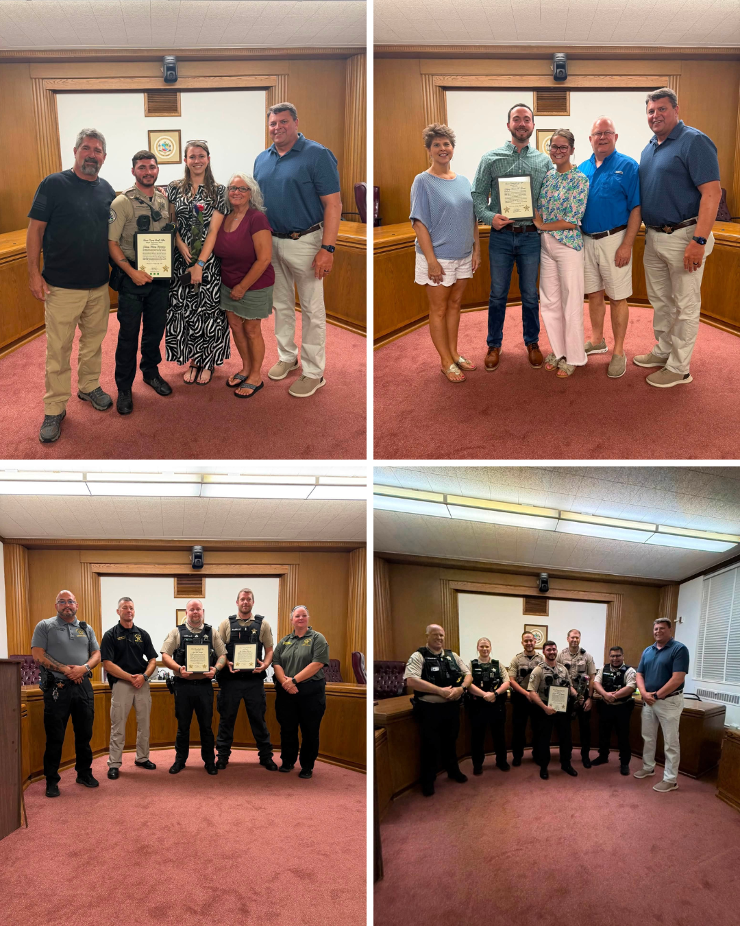 Lenoir County Sheriff's Office recognizes outstanding deputies