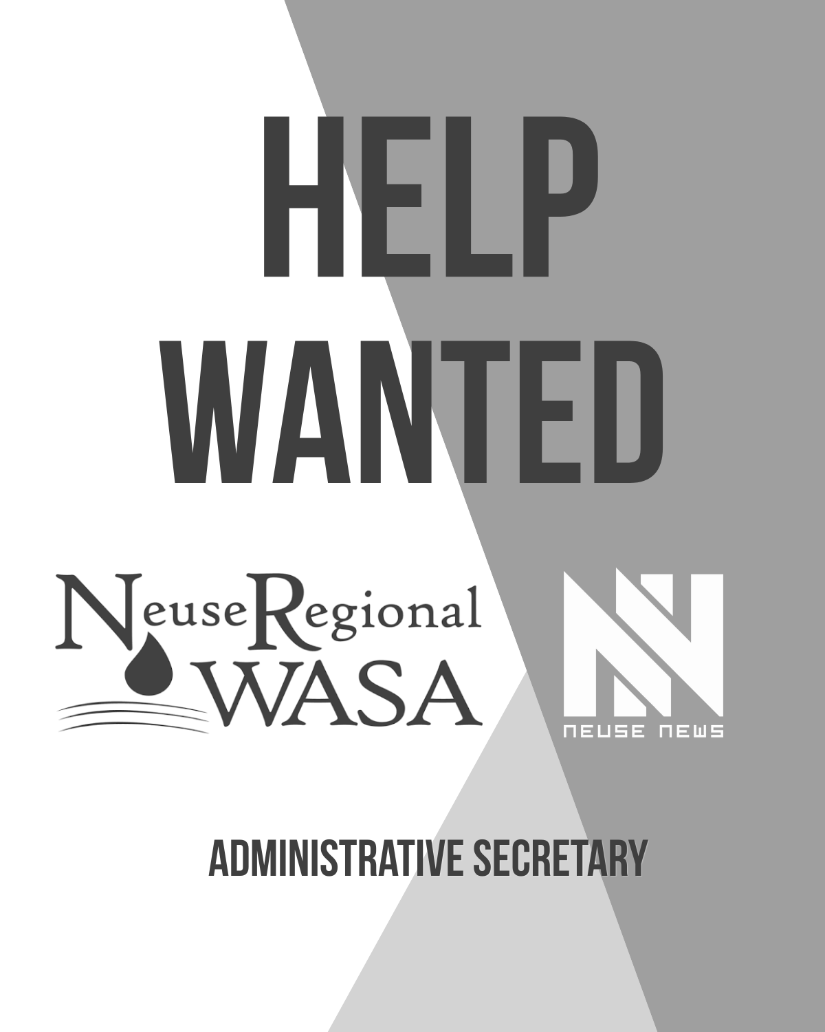 Help Wanted: Administrative Secretary