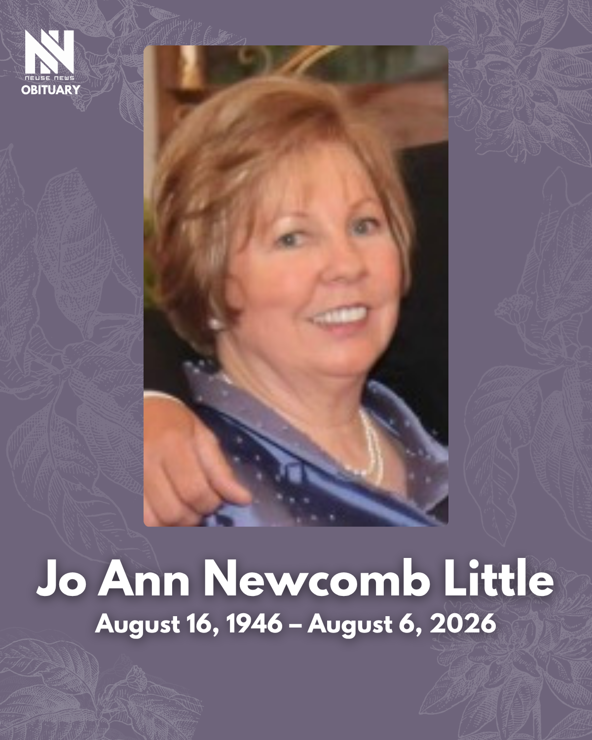 Obituary: Jo Ann Newcomb Little