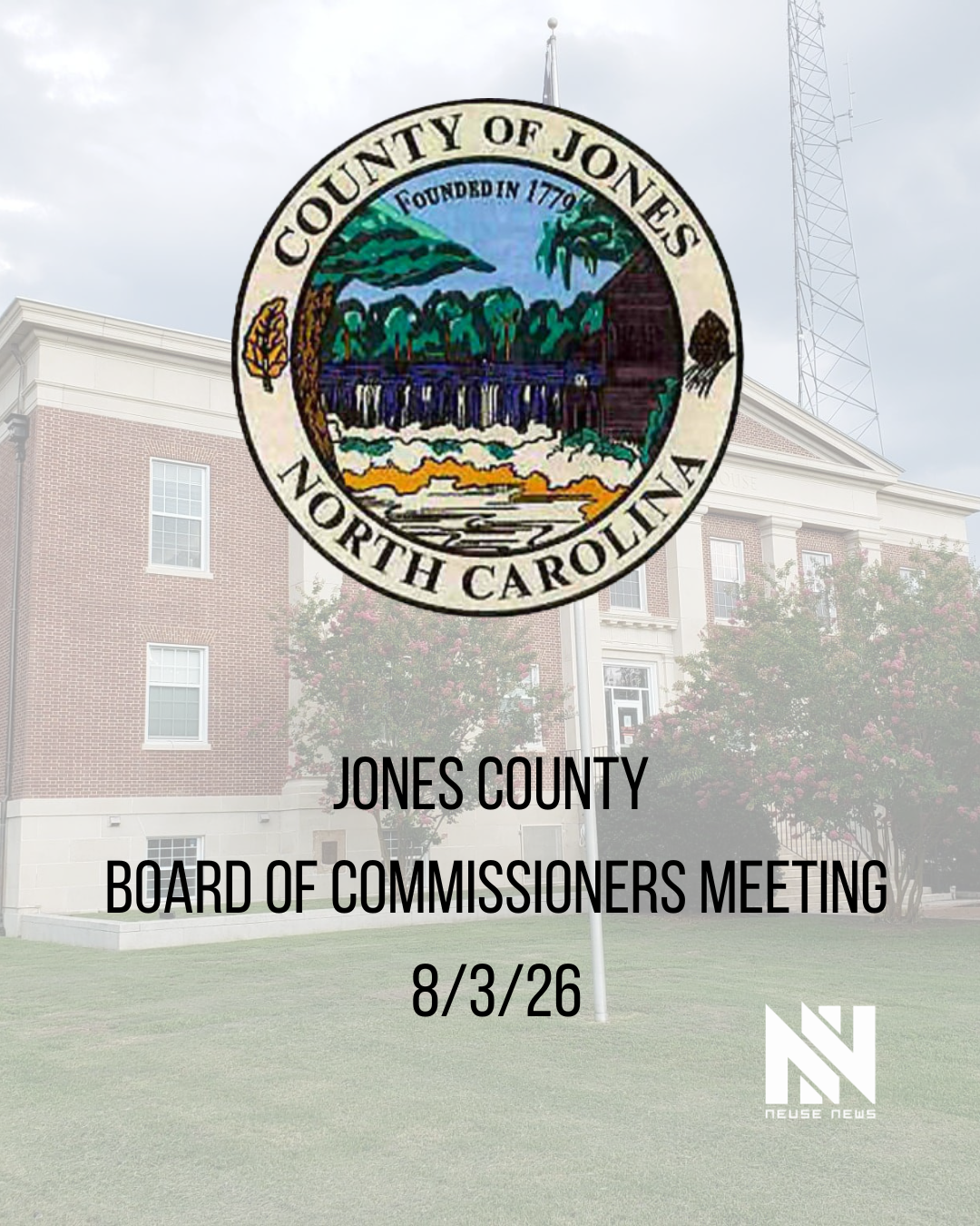 Jones County commissioners approve opioid settlement position, water system security upgrade