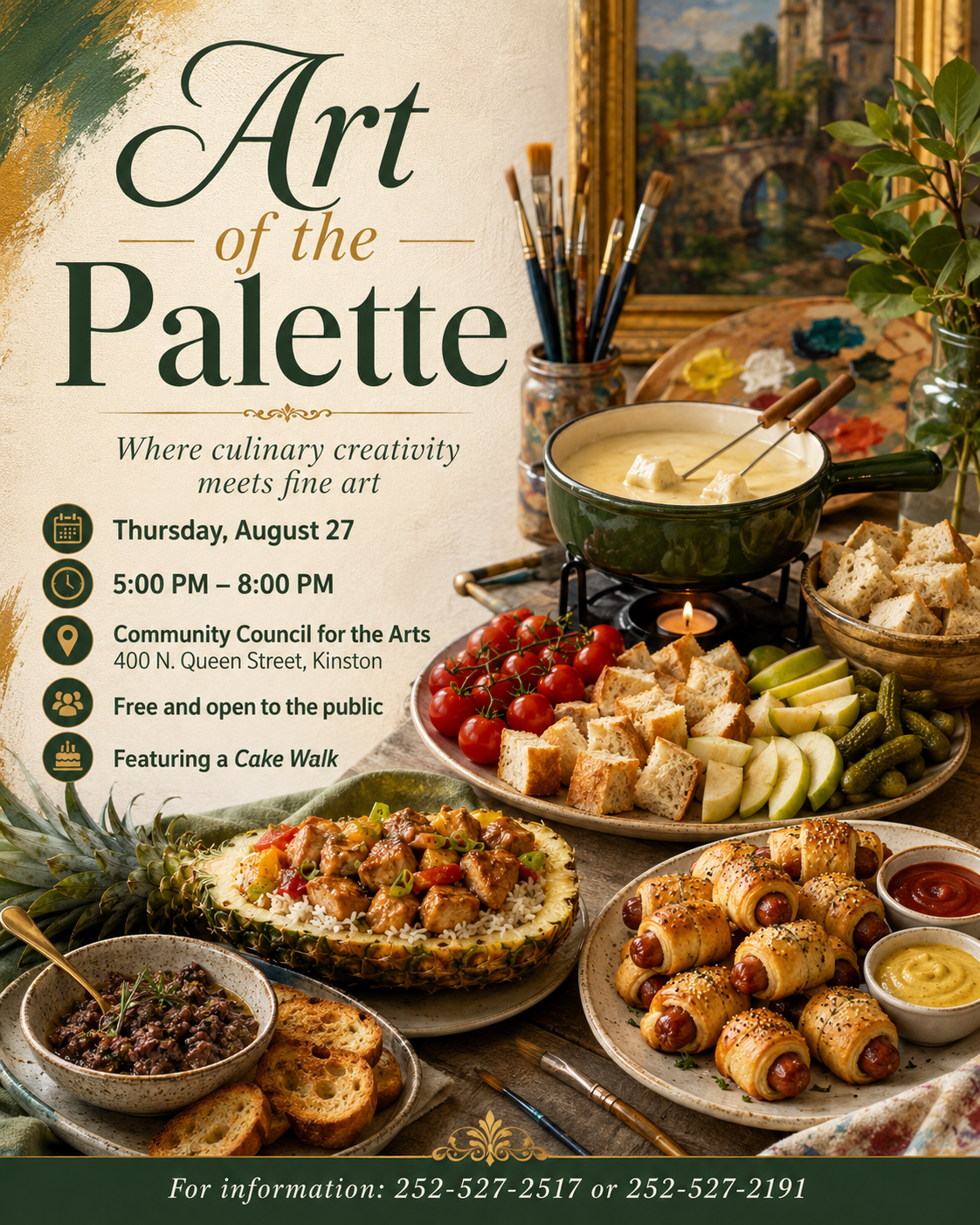 Is Culinary Fine Art? Don’t Miss “Art of the Palette”