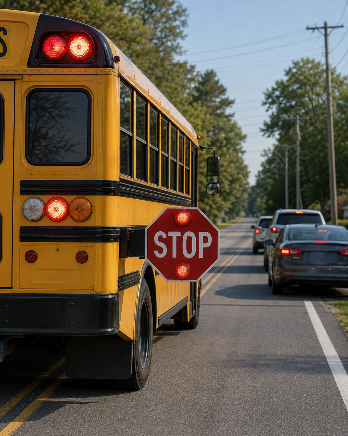 What drivers need to know about North Carolina’s school bus stop law