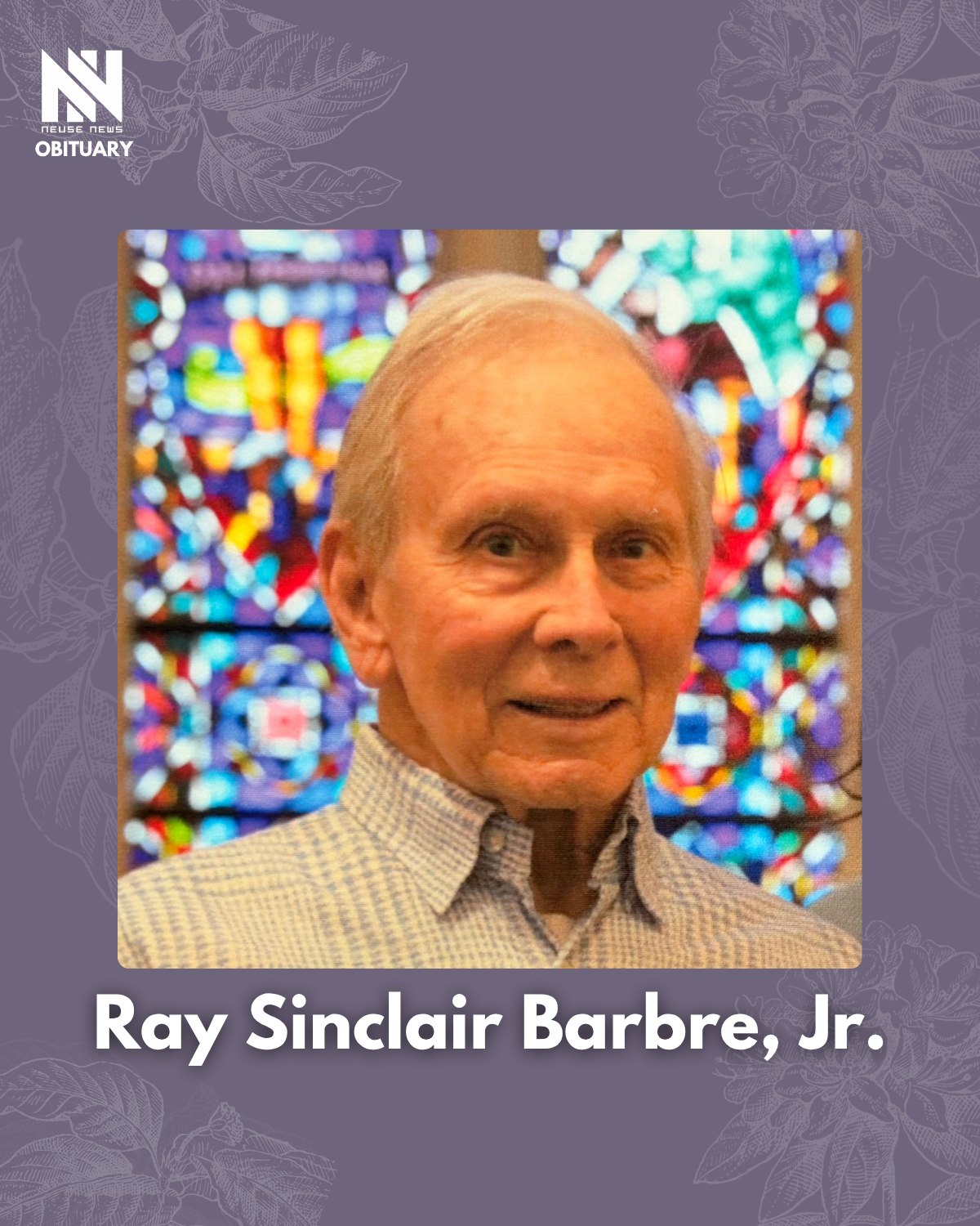 Obituary: Ray Sinclair Barbre, Jr.