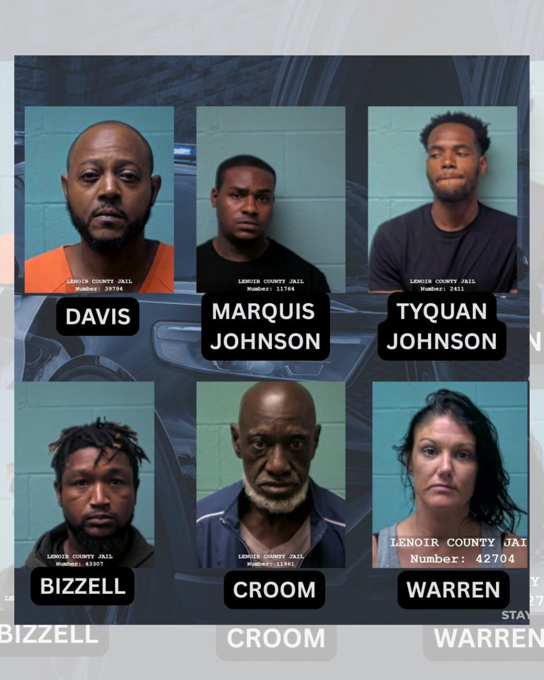 Kinston police report fentanyl, firearm and larceny arrests in weekend recap